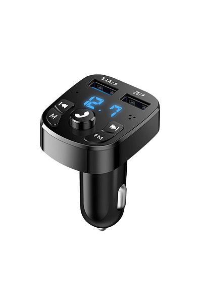 OPUYYM Car Mp3 Player Dual Usb Fast Charger FM Bluetooth Receiver Bluetooth-Compatible 5.0 Fm Transmitte...