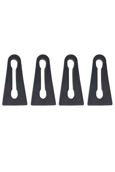 Choice Black 4pcs Shock Absorber Rubber For Vw Audi Skoda Seat Car Door Lock Buffer Damping Seal Pad Deaden
