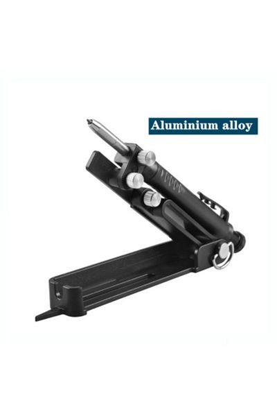 Choice 2 Multi-function Scribing Ruler Contour Gauge Scribe Compass Carpentry Graffiti Line Measuring Hand.