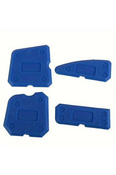 Choice 4pcs Silicone Glass Cement Scraper Sealant Grout Remover Tool Home Finishing Caulking Tools Home ...