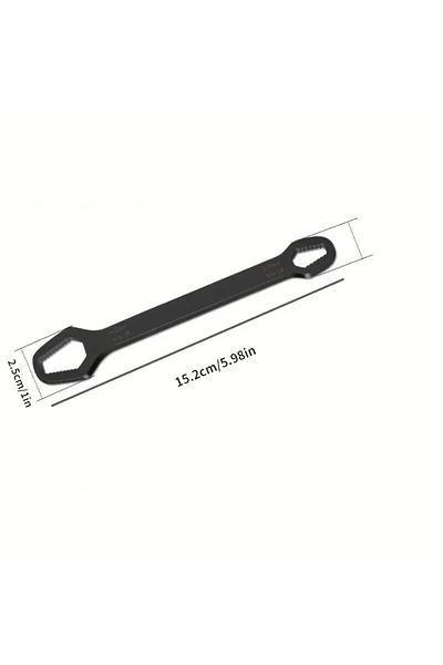 Choice 1pc 3-17mm Universal Double-Head Torx Wrench Self-Tightening Adjustable Wrench Hand Tool, Colors ...