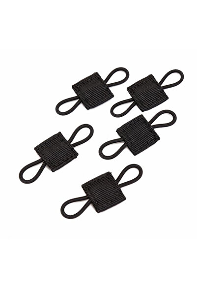 Choice BPA056-Black 5Pcs/lot Antenna Binding Buckle Outdoor Tactical Molle Sy...