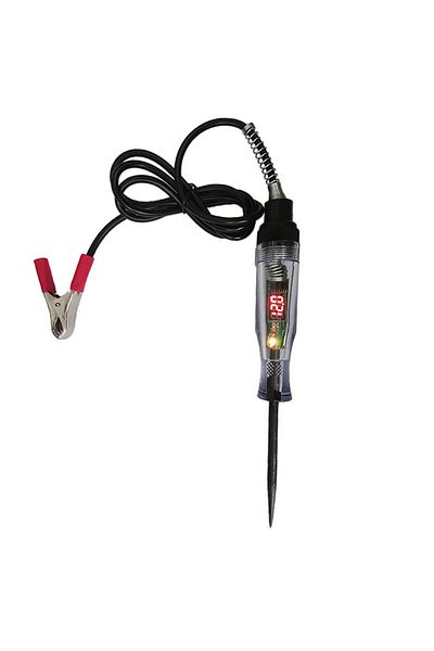 Choice Black Cable Car Truck Voltage Circuit Tester Auto 6v 24v Tools Car Diagnostic Probe Test Pen Light B