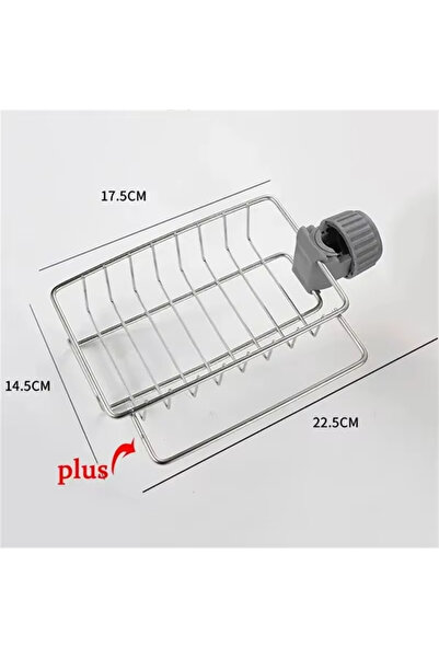 Choice With Towel holder Kitchen Stainless Steel Sink Drain Rack Sponge Stora...