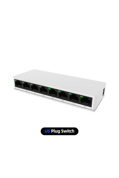 Choice Sw08-us Pix-link Sw08 Network Switches Mini Ethernet 8 Port 10/100mbps Fast Network Switch Splitter