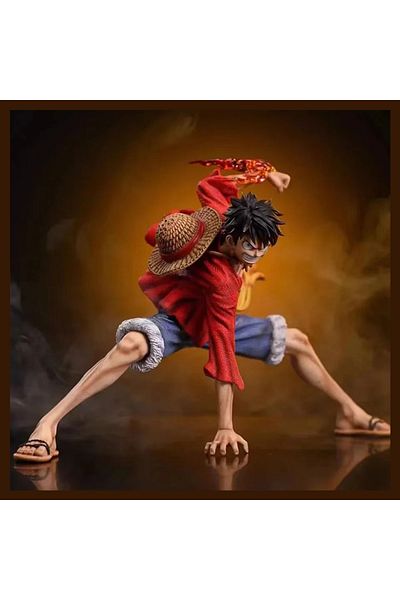 Choice Gk One Piece Luffy Action Figure Anime PVC Collection Doll 18cm Battle Style Monkey D Luffy Model...