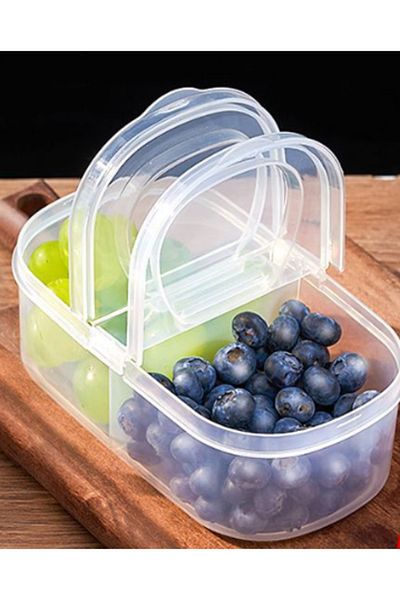 Choice Round 600ml Fruit Box Students Special Portable Preservation Box Office Workers Lunch Box Lunch Box