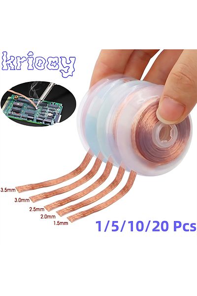 Choice 1.5M Length Welding Wires Desoldering Mesh Braid Tape Copper Welding Point Solder Remover Wire Re...