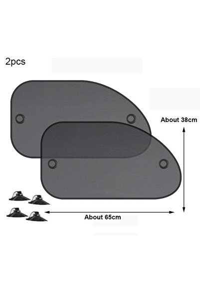 Choice ستارة سيارة من SEAMETA على شكل شبه منحرف مكونة من قطعتين للحماية من ال...
