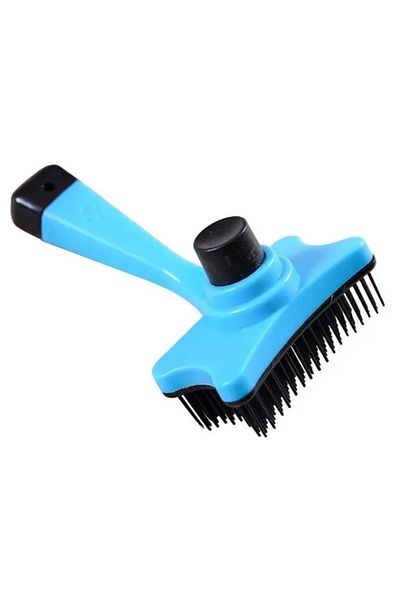 Choice Blue 1pc Pet Comb, Plastic Cleaning Anti-static Massage Comb, Loose Pet Hair Comb, Pet Supplies, Pet