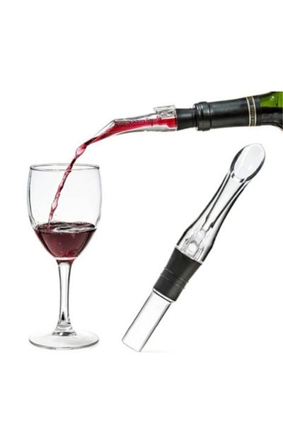 Choice Style 2 Acrylic Wine Aerator Pourer Premium Aerating Pourer Red Wine Decanter Cap Spout Stopper Bott