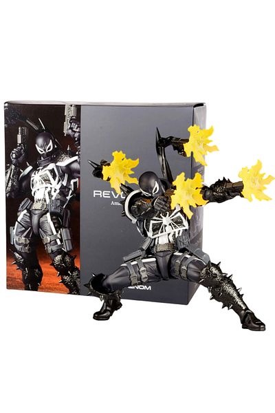 Choice Box Amazing Yamaguchi Agent Venom Kaiyodo Eugene Thompson Symbiote Deadpool Comics Action Figure Mod