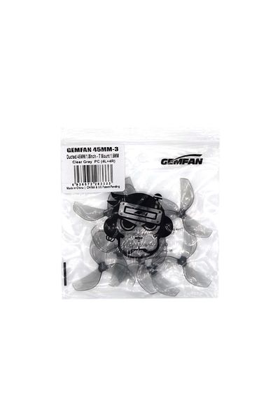 Choice 4pairs 1.5mm Gray 4pairs Gemfan 45mm 3-blade Propeller Ducted 45mm Cw/ccw Pc Props For Rc Fpv Freest