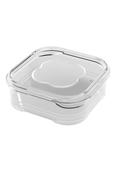 Choice Transparent 1pc Frozen Storage Box, Food Grade Household Preservation Box, Refrigerator Storage And