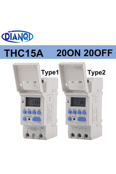 Choice 1NO1NC 12V 1pc Electronic Weekly 7 Days Programmable Digital Timer Switch Relay Control 220V 230V 8A