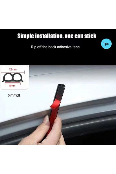 Choice Type B Sealx5m 1 Roll Packing B- Type Sealing Strip Automotive General Type Sound Insulation Windpro