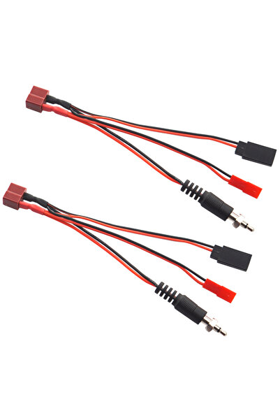 Choice 2pcs 3 In 1 Style T Female Plug To Jr Connector Jst Female Igniter Ada...