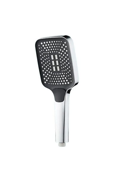 Choice Silvery Adjustable Shower Head 3 Mode Rainfall Shower Large Flow Showerhead High Pressure Water Savi