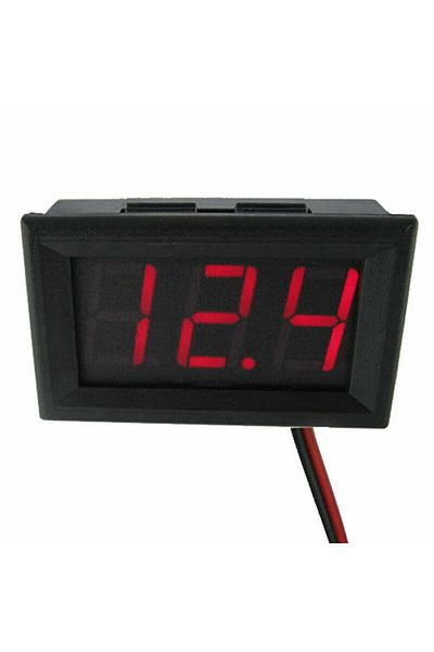 Choice 4.5v-30v Dc4.5v-30v Waterproof Digital Voltmeter Car Boat Motorcycle 0.56inch Led Display Volt Volta