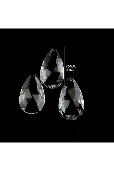 Choice 1pc 63mm 38-76mm Clear Crystal Glass Mesh Shape Tear Drop Chandelier Lighting Parts Suncatcher Penda