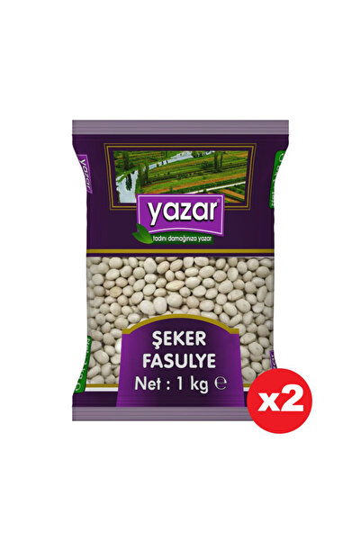 YAZAR Şeker Fasulye 1 Kg. x 2 Paket