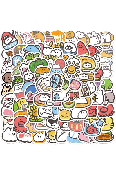 Choice 100pcs All 100pcs Cute Scrapbook Stickers Diy Diary Laptop Luggage Skateboard Graffiti Decal Fun Sty