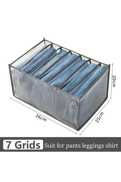 Choice Jeans-gray Jeans Organization Storage Box Closet Organizer Clothing Organization System Drawer Organ