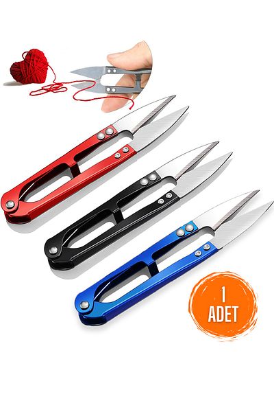 COZY SENSE Stainless Steel Buttonhole Opener Sewing Scissors - Multifunctional Fishing Camping Product