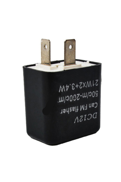 Choice مصباح LED للدراجات النارية باللون الأسود مع تردد قابل للتعديل وميض مرب...