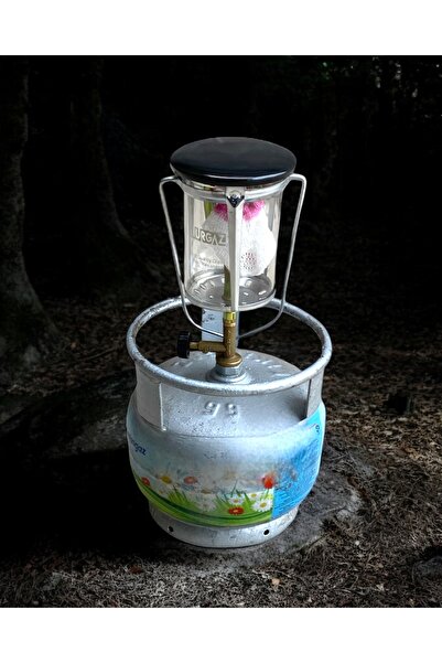 Genel Markalar Piknik Tüp Lambası Küçük Tüp Gazlı Aydınlatma Lüks Başlık 3,ad Fitil Gömlek (TÜP HARİÇ)