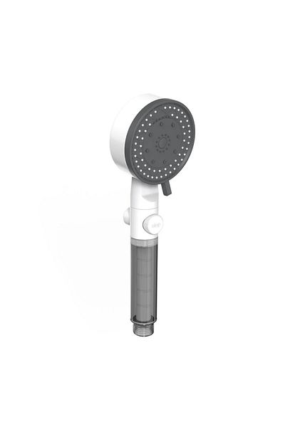 VILOYI White Shower Head 10 Spray Filtered Shower Head High-pressure Handheld Water Saving Showerhead Fall
