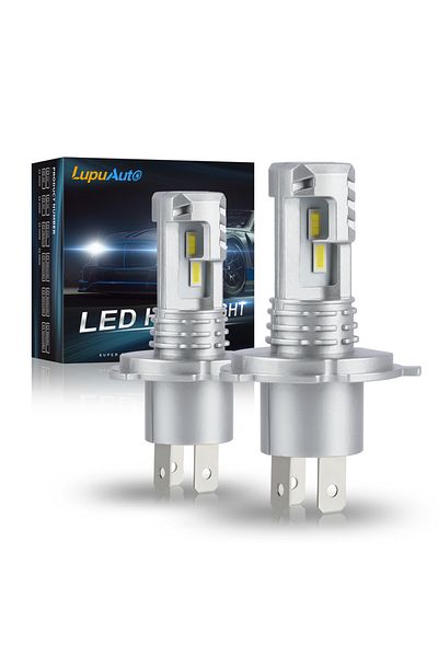 Choice 2pcs H4 Led Bulbs 1/2x 16000lm Led H4 9003 Led Canbus Headlight Bulb Csp Fanless With High & Low Bea