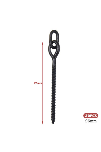 Choice مجموعة أدوات صيد سمك الشبوط مكونة من 20 قطعة مع مسمار دوار حلقي D-Rig ...