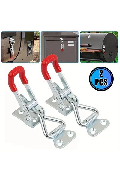 Choice 2pcs 2/5pcs Adjustable Toggle Clamp Latch Heavy Duty Toggle Latches Holding Capacity Pull Latch Clam