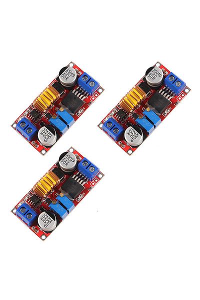 Choice 3pcs 3pcs 5a Dc-dc Adjustable Buck Converter Xl4015 4-38v To 1.25-36v Step Down Power Supply Voltage