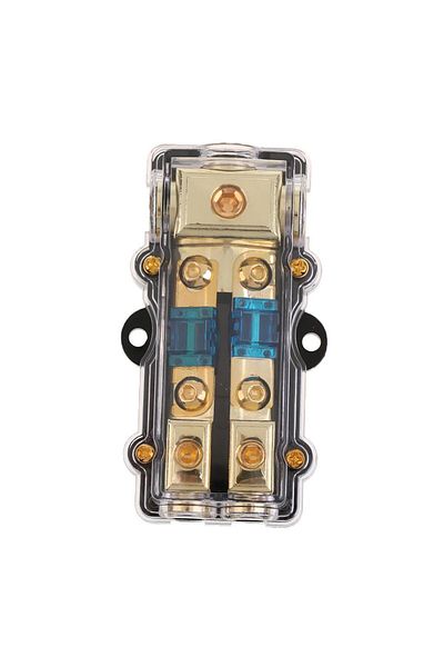 Choice Car Audio Fuse Holder Distribution Block 3 In 2 Out Circuit Protector Fused Distribution Block fo...
