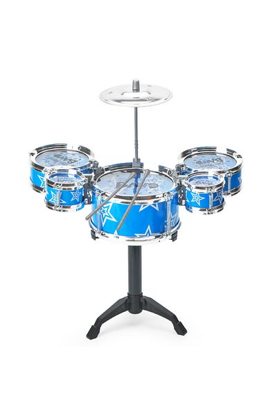 Choice Blue Drum Sets For Children Beginners Children's Toys Dynamic Jazz Drums For Western Percussion Inst