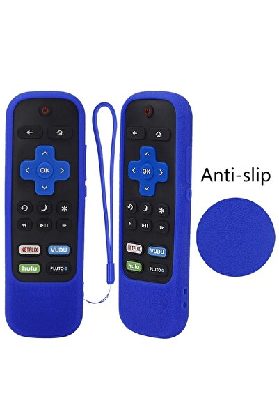 hononjo جراب حماية أزرق T029 مناسب لجهاز التحكم عن بعد TCL Roku TV Steaming S...