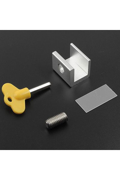 Choice 2pcs Window Lock Buckle Fixed Aluminum Alloy Screen Sliding Window Child Protection Safety Househ...