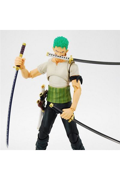 Choice With Box Anime One Piece Roronoa Zoro Past Blue Variable Articulated Boxed 18cm Pvc Action Figure Co