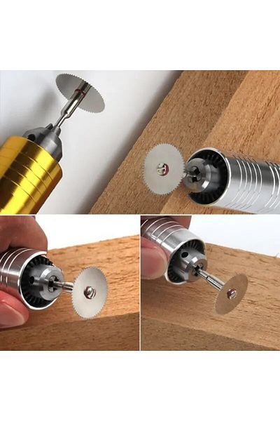 Choice Silver 11pcs/set Stainless Steel Wood Cutting Disc Rotary Tool Circular Cutoff Saw Blade For Woodwor