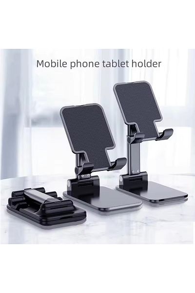 Choice New Desk Mobile Phone Holder Stand For iPhone 16 iPad Xiaomi Adjustable Desktop Tablet Holder Uni...