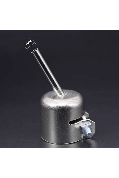 Choice 4mm 850 Hot Air Nozzle 45 Degree Curved Angle Welding Nozzle For 850 Series Hot Air Rework Station A