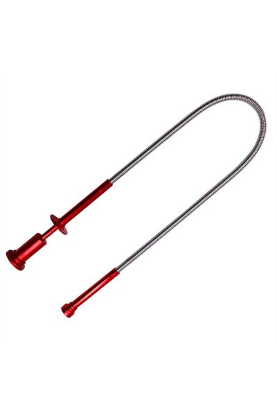 Choice Telescoping Magnetic Pickup Claw Magnetic Pick-up Tool 4 Claws With Led Light Flexible Spring Mag...