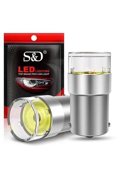 Choice 1157 Bay15d P21/5w قطعتان P21w Led 1156 Ba15s Bau15s Py21w Bay15d Led Bulb 1157 P21/5w R5w Led Cob Car