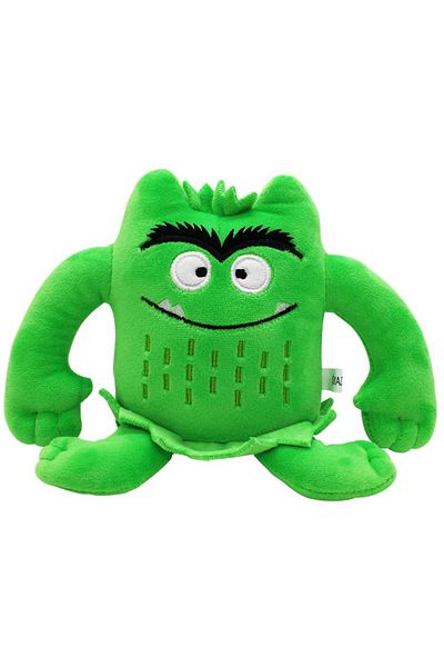 Choice 15cm Green 6 Colors The Color Monster Plush Toy Animal Soft Stuffed Dolls For Kids,1pcs/pack
