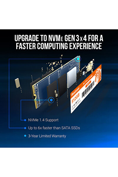 Choice قرص صلب داخلي Bestoss Nvme M2 SSD بسعة 1 تيرابايت وذاكرة 256 جيجابايت لجهاز كمبيوتر ألعاب DIY