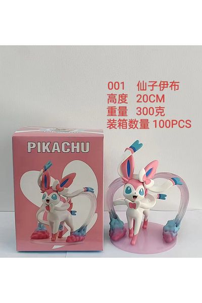 Choice With Box 01 New Pokemon Sylveon Umbreon Leafeon Figure Toys 17cm