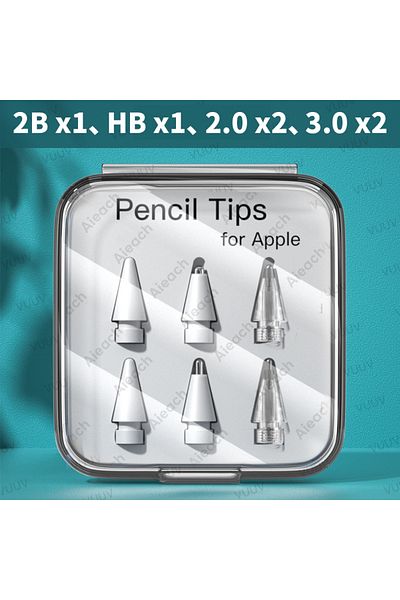 Choice 2bx1 Hbx1 2.0 3.0x2 طرف مزدوج الطبقة لقلم Apple Pencil من الجيل الأول والثاني 2b