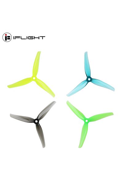 Choice 4 أزواج من F5 Blue و4 أزواج من Iflight Nazgul F5/5140 مقاس 5 بوصات ومروحة ثلاثية الشفرات متوافقة مع Xing-e
